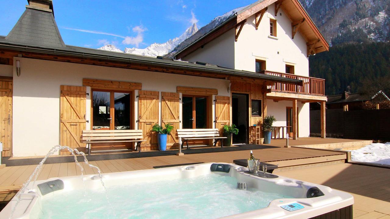 Mont Blanc Spa Chalet Bnb Chamonix Esterno foto