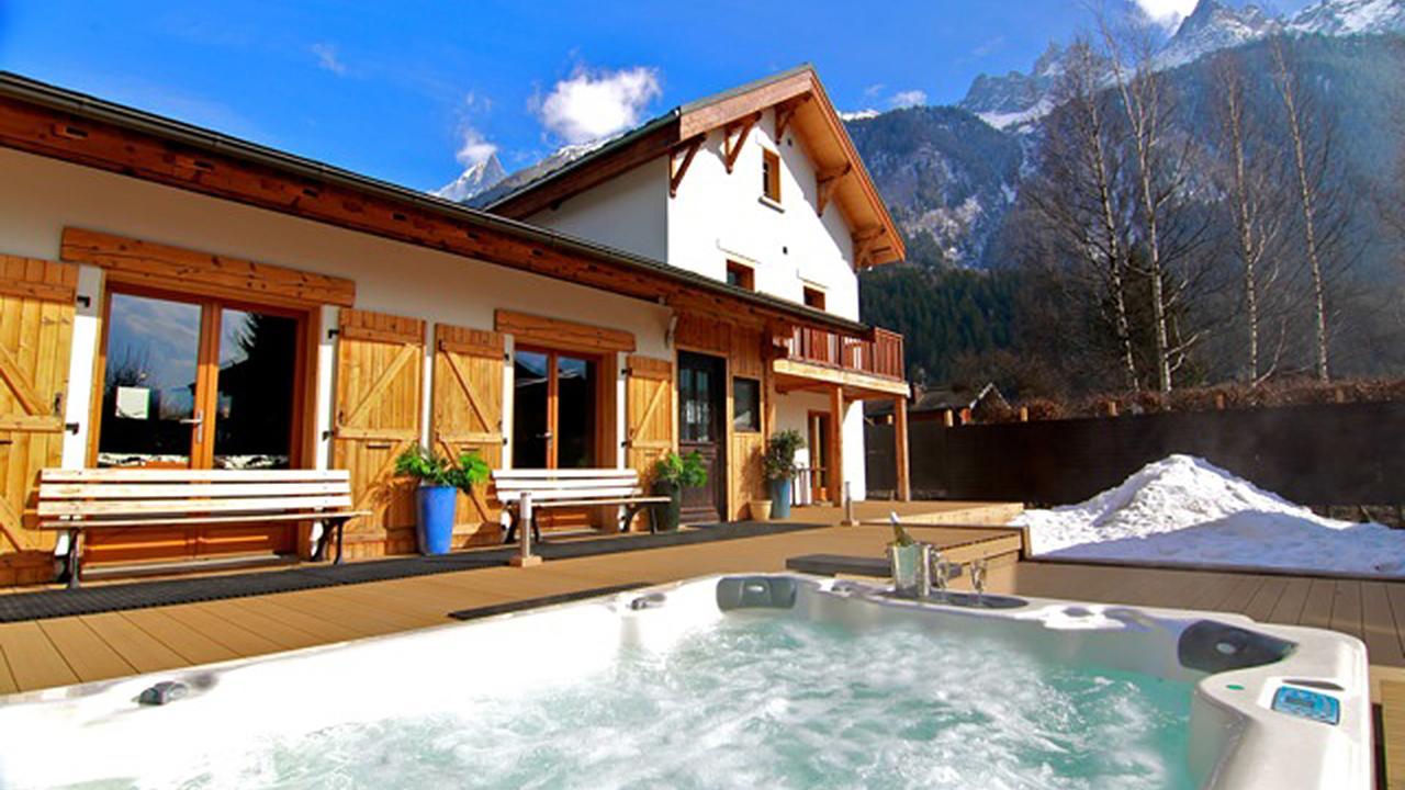 Mont Blanc Spa Chalet Bnb Chamonix Esterno foto