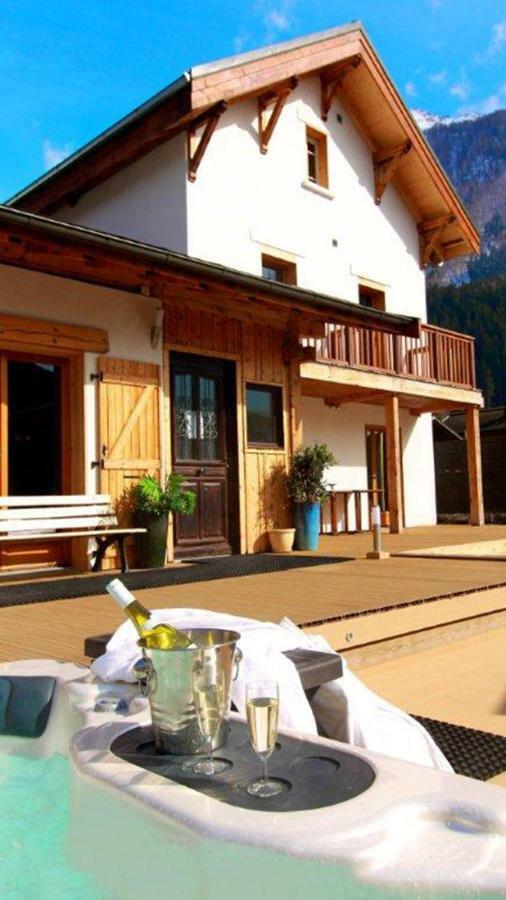 Mont Blanc Spa Chalet Bnb Chamonix Esterno foto